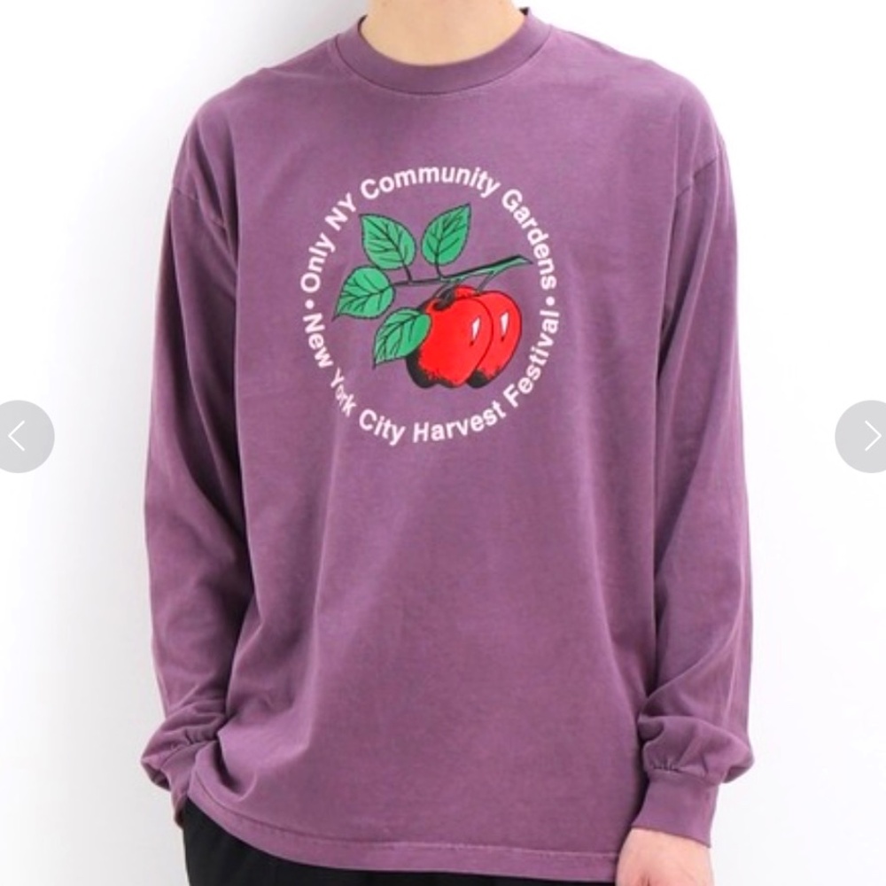 Only NY Limited Edition NYC Community Gardens Long Sleeve Crewneck